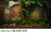 decayed scary wall ai generated. Стоковое AI-изображение, AI-художник Vectorwin / Фотобанк Лори
