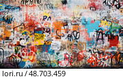 tags graphiti wall ai generated. Стоковое AI-изображение, AI-художник Vectorwin / Фотобанк Лори
