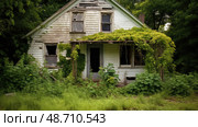 deterioration house burden ai generated. Стоковое AI-изображение, AI-художник Vectorwin / Фотобанк Лори