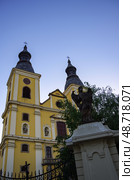 Церковь Святого Бернарда в Эгере, Венгрия (2010 год). Стоковое фото, фотограф Дымов Игорь / Фотобанк Лори