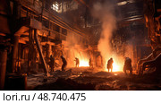 lurgy metal casting ai generated. Стоковое AI-изображение, AI-художник Vectorwin / Фотобанк Лори