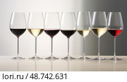 tulip types of wine glasses ai generated. Стоковое AI-изображение, AI-художник Vectorwin / Фотобанк Лори