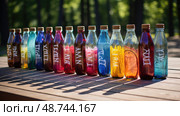 trailhead hiking bottle ai generated. Стоковое AI-изображение, AI-художник Vectorwin / Фотобанк Лори