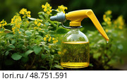 makeshift mustard bottle ai generated. Стоковое AI-изображение, AI-художник Vectorwin / Фотобанк Лори