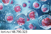 Embryonic stem cell. Стоковое AI-изображение, AI-художник Anastasy Yarmolovich / Фотобанк Лори