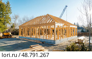 studs house build process ai generated. Стоковое AI-изображение, AI-художник Vectorwin / Фотобанк Лори