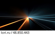 Electromagnetic field visualization, neon colors and flowing current lines. Chaotic lightning grid pattern, bright electric energy on dark tech grid. Energy wave color gradient, abstract electric particles in motion. Стоковое AI-изображение, AI-художник ALLA YURTAYEVA / Фотобанк Лори
