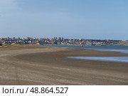 Buzovna, Azerbaijan. A tranquil coastal urban scene. Стоковое фото, фотограф EugeneSergeev / Фотобанк Лори