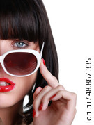 fashionable woman. Стоковое фото, агентство Ingram Publishing / Фотобанк Лори