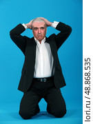 Desperate businessman. Стоковое фото, агентство Ingram Publishing / Фотобанк Лори