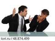 Workplace bully. Стоковое фото, агентство Ingram Publishing / Фотобанк Лори