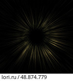 Hyperspace speed warp Template for your design. Стоковая иллюстрация, иллюстратор Максим Гребешков / Фотобанк Лори