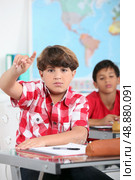 portrait of a pupil. Стоковое фото, агентство Ingram Publishing / Фотобанк Лори
