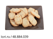 Plate of biscuits. Стоковое фото, агентство Ingram Publishing / Фотобанк Лори