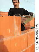 Masonry work. Стоковое фото, агентство Ingram Publishing / Фотобанк Лори