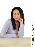 Portrait of a an incredulous woman. Стоковое фото, агентство Ingram Publishing / Фотобанк Лори