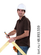 Wood worker. Стоковое фото, агентство Ingram Publishing / Фотобанк Лори