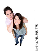 Young couple posing. Стоковое фото, агентство Ingram Publishing / Фотобанк Лори