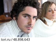 Couple are stuck in a rut. Стоковое фото, агентство Ingram Publishing / Фотобанк Лори
