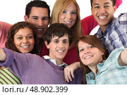 Group of young people. Стоковое фото, агентство Ingram Publishing / Фотобанк Лори
