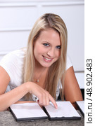 Student girl. Стоковое фото, агентство Ingram Publishing / Фотобанк Лори