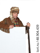 Man in an Western costume. Стоковое фото, агентство Ingram Publishing / Фотобанк Лори