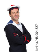 portrait of a sailor. Стоковое фото, агентство Ingram Publishing / Фотобанк Лори