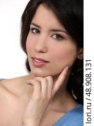 Portrait of brunette. Стоковое фото, агентство Ingram Publishing / Фотобанк Лори