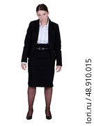 Unimpressed businesswoman. Стоковое фото, агентство Ingram Publishing / Фотобанк Лори