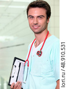 Portrait of a doctor. Стоковое фото, агентство Ingram Publishing / Фотобанк Лори