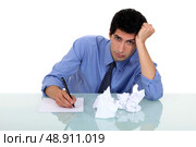 Writer’s block. Стоковое фото, агентство Ingram Publishing / Фотобанк Лори