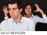 Couple having an argument. Стоковое фото, агентство Ingram Publishing / Фотобанк Лори