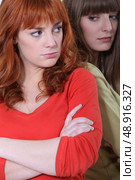 Angry Girls. Стоковое фото, агентство Ingram Publishing / Фотобанк Лори