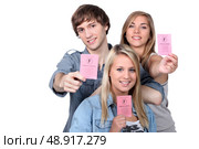 French driving licence. Стоковое фото, агентство Ingram Publishing / Фотобанк Лори