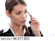 Telephone operator. Стоковое фото, агентство Ingram Publishing / Фотобанк Лори