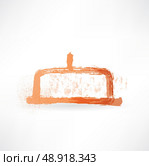 plate for storing butter icon. Стоковая иллюстрация, агентство Ingram Publishing / Фотобанк Лори