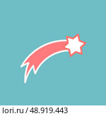 Pink comet. Стоковая иллюстрация, агентство Ingram Publishing / Фотобанк Лори