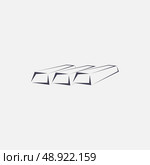 Gold bullion icon. Стоковая иллюстрация, агентство Ingram Publishing / Фотобанк Лори