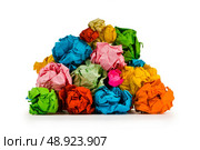 Concept of recycling with lots of paper. Стоковое фото, агентство Ingram Publishing / Фотобанк Лори