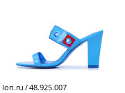 Female shoes on white background. Стоковое фото, агентство Ingram Publishing / Фотобанк Лори