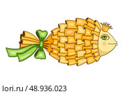 Goldfish fish icon symbol vector illustration isolated. Стоковая иллюстрация, агентство Ingram Publishing / Фотобанк Лори