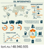 World oil production distribution and petroleum extraction rate business infochart diagram layout report presentation design vector illustration. Стоковая иллюстрация, агентство Ingram Publishing / Фотобанк Лори