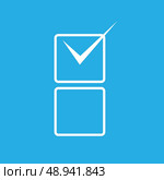 checkbox icon. Стоковая иллюстрация, агентство Ingram Publishing / Фотобанк Лори