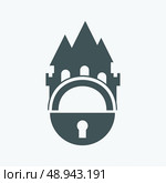 Security padlock. Стоковая иллюстрация, агентство Ingram Publishing / Фотобанк Лори