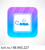 shashlik icon. Стоковая иллюстрация, агентство Ingram Publishing / Фотобанк Лори