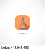 flask icon. Стоковая иллюстрация, агентство Ingram Publishing / Фотобанк Лори