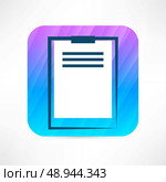 office tablet icon. Стоковая иллюстрация, агентство Ingram Publishing / Фотобанк Лори
