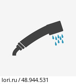 shower spray icon. Стоковая иллюстрация, агентство Ingram Publishing / Фотобанк Лори