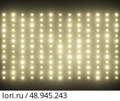 Shiny backgound full of small light bulbs. Стоковое фото, агентство Ingram Publishing / Фотобанк Лори