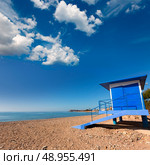 Mazarron beach in Murcia Spain at Mediterranean sea. Стоковое фото, агентство Ingram Publishing / Фотобанк Лори